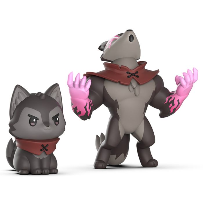 Casting Shadows: Nuzzle Thornwood/Nuzzle The Savage Vinyl Figure Set - Cats In Hat Inc.