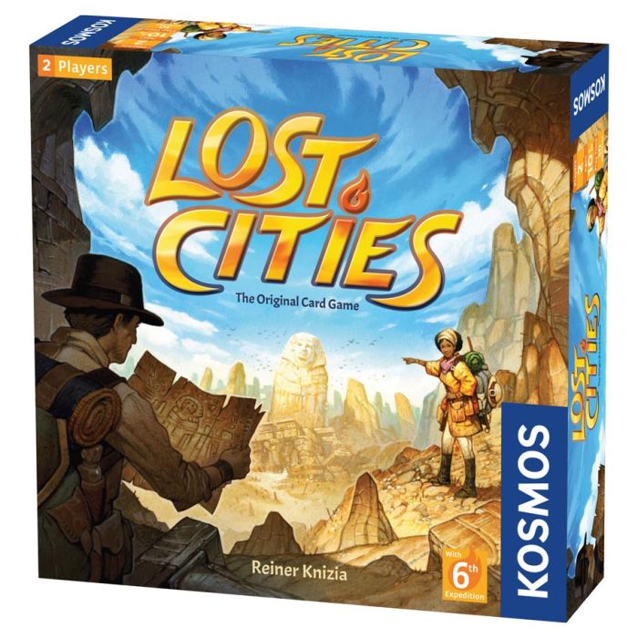 Lost Cities Card Game With 6th Expedition - Cats In Hat Inc.