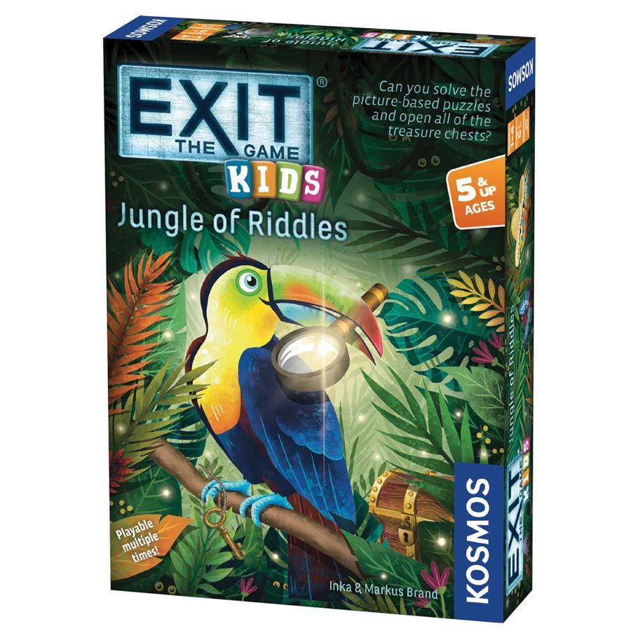 EXIT Kids: Jungle of Riddles By Thames & Kosmos