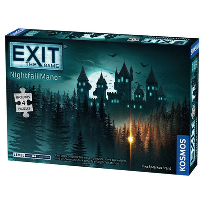 EXIT: Nightfall Manor (With Puzzle) - Cats In Hat Inc.