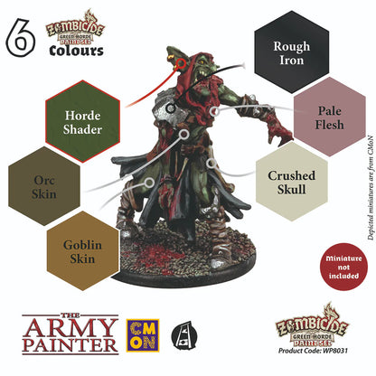 Warpaints: Zombicide Green Horde Paint Set - Cats In Hat Inc.