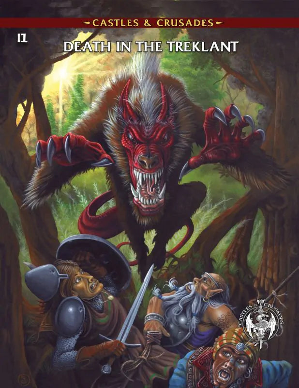 Castles & Crusades: Adventure: I1 Death in the Treklant By Troll Lord Games