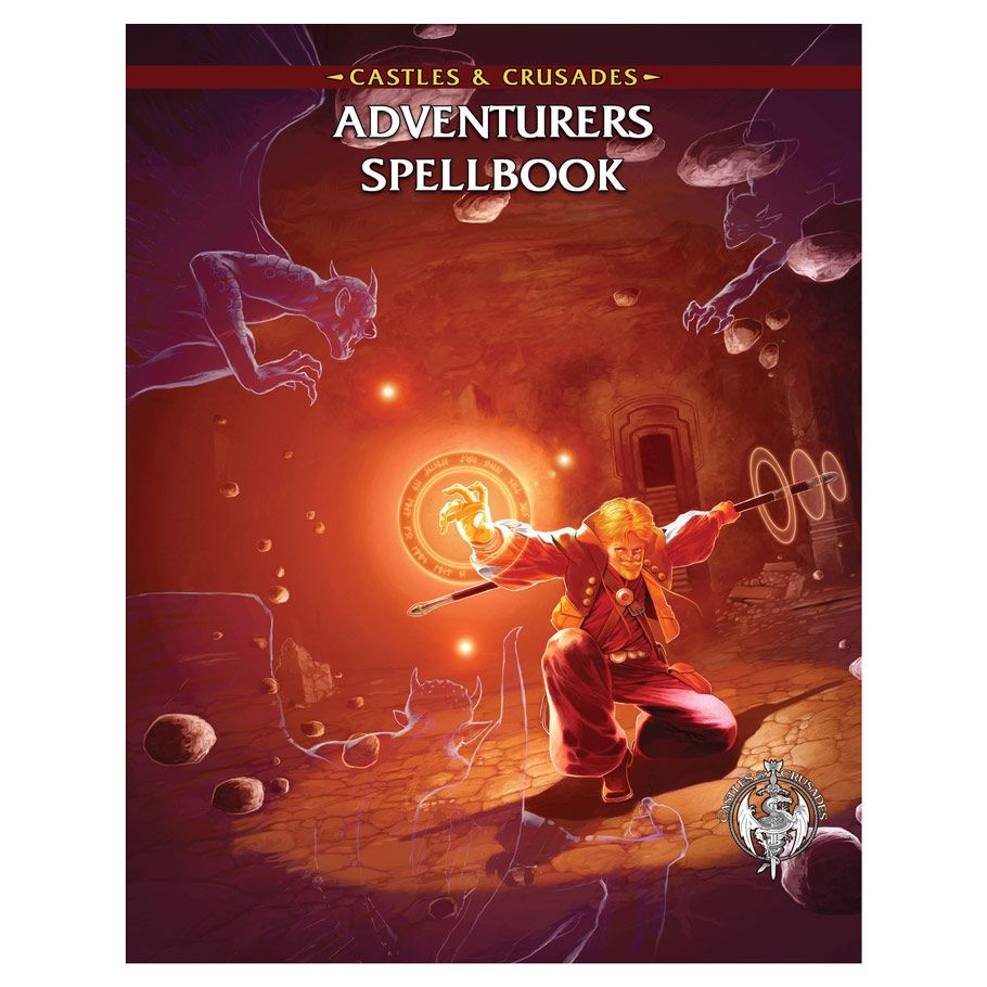 Castles & Crusades: Adventurers Spellbook By Troll Lord Games