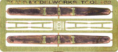 1/48 WWI Russian Skis for Nieuport/Morane-Saulnier Aircraft