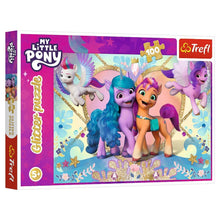 Puzzle: MLP: Shiny Ponies Glitter 100 Piece