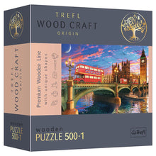 Puzzle: Woodcraft: Palace of Westminster, Big Ben, London 501 Piece