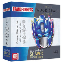 Puzzle: Woodcraft: Transformers 500+5 Piece - Cats In Hat Inc.