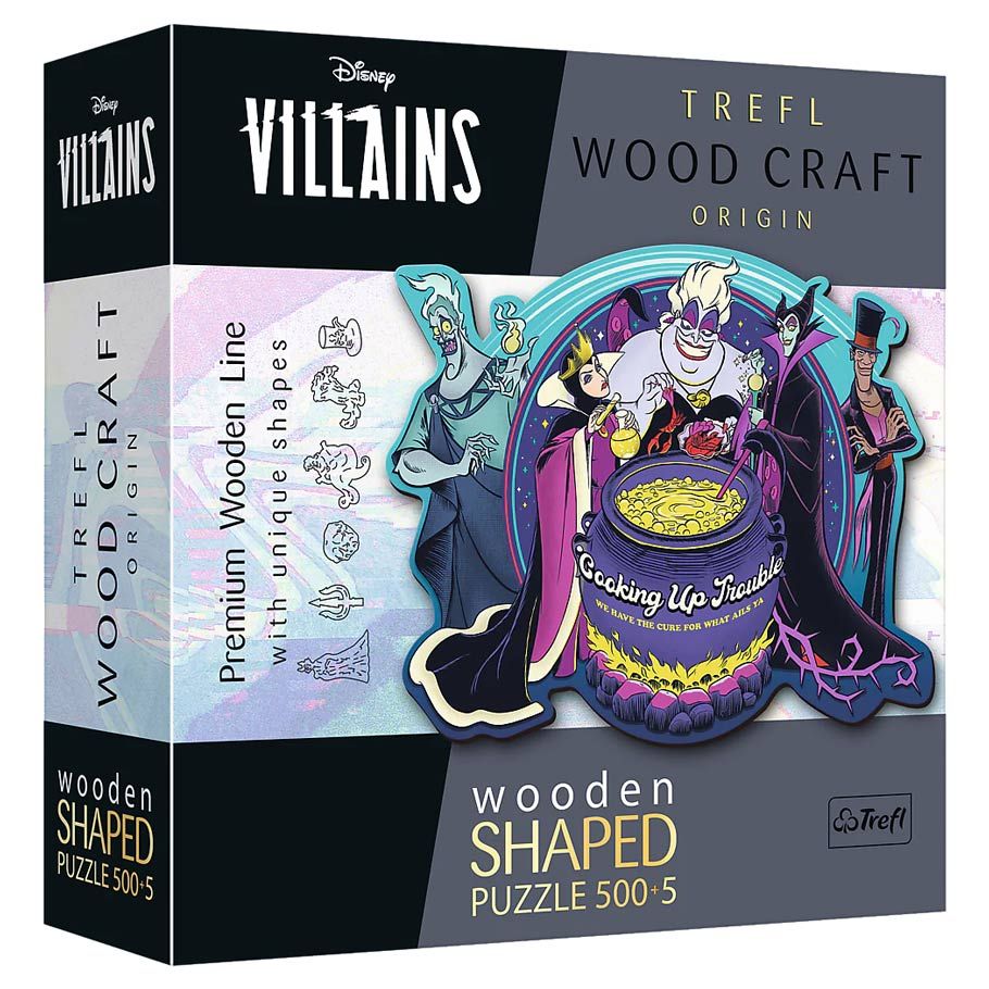 Puzzle: Woodcraft: Disney Villains 500 Piece