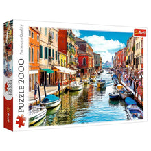 Puzzle: Murano Island, Venice 2000 Piece (Trefl Red)