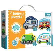 Puzzle: Baby Classic: Vehicles And Jobs (Trefl Kids)