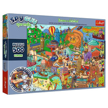 Puzzle: Spy Guy Lost Items: Europe 500 Piece