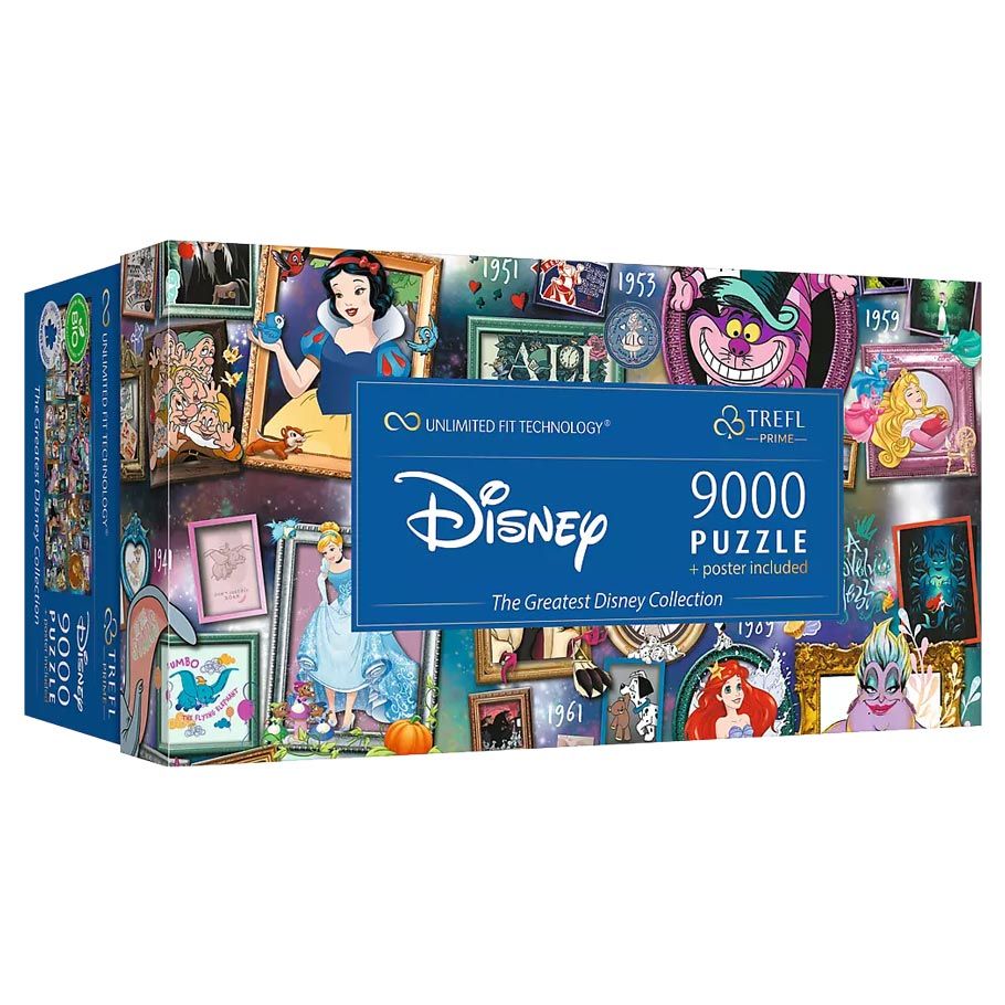 Puzzle: Disney The Greatest Disney Collection 9000 Piece (Trefl Prime)