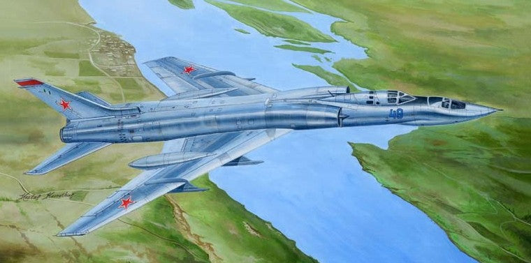 1/72 Russian Tu128UT Fiddler Training Version Supersonic Interceptor