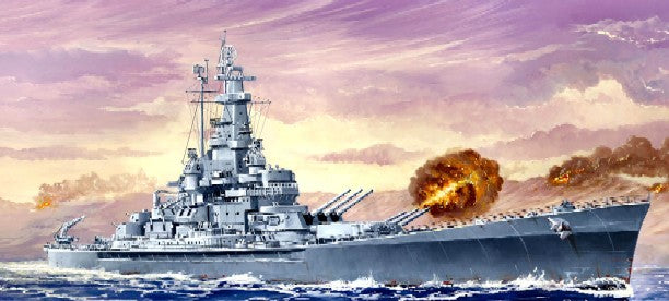 1/700 USS Massachusetts BB59 Battleship