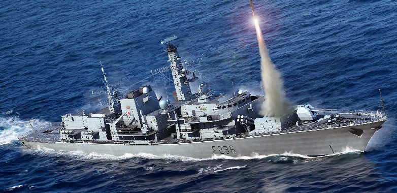 1/700 HMS Montrose F236 Type 23 Frigate