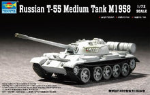 1/72 Russian T55 M1958 Medium Tank