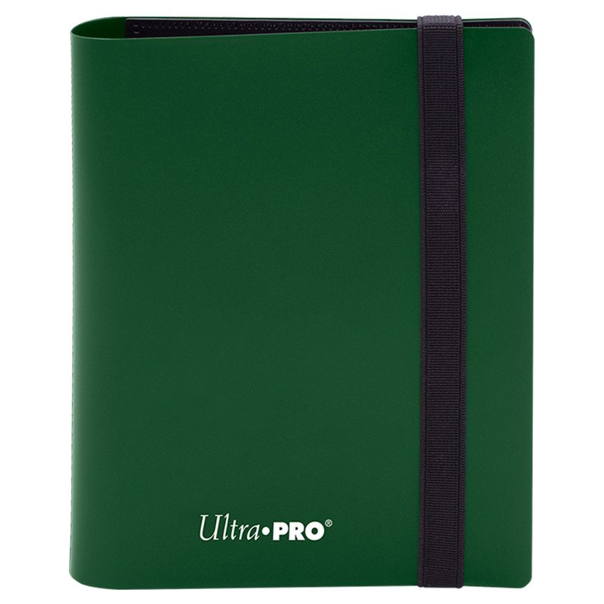 Binder: 2-Pocket: PRO: Eclipse: Forest Green By Ultra Pro