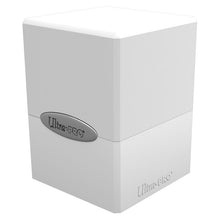 Deck Box: Satin Cube: Arctic White - Cats In Hat Inc.