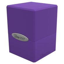 Deck Box: Satin Cube: Royal Purple - Cats In Hat Inc.