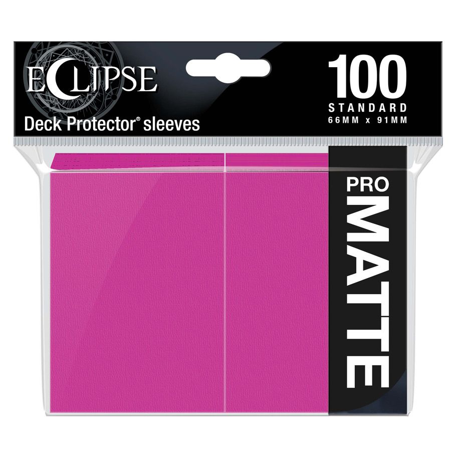 Deck Protector: Eclipse: Matte Hot Pink (100)