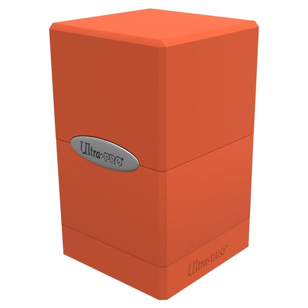 Deck Box: Satin Tower: Pumpkin Orange