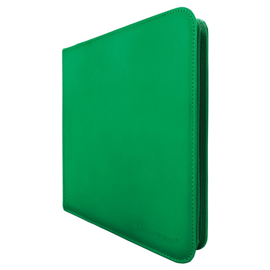 Binder: 12-Pocket: PRO: Zippered: Vivid: Green