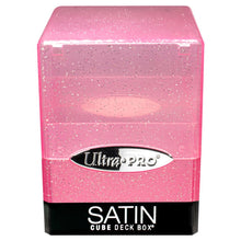 Dech Box: Satin Cube: Glitter Pink - Cats In Hat Inc.