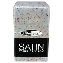Deck Box: Satin Tower: Glitter Clear - Cats In Hat Inc.