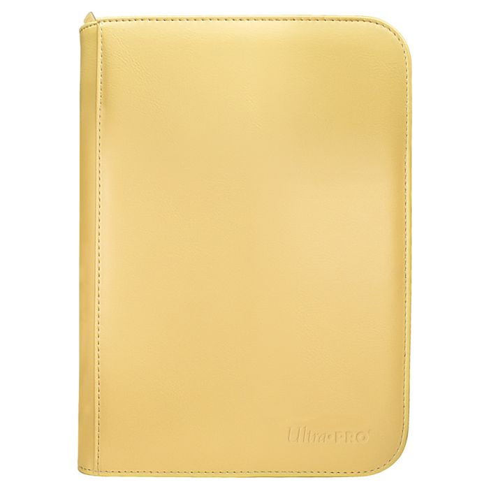 Binder: 4-Pocket: PRO: Zippered: Vivid: Yellow