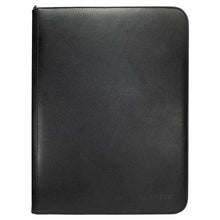 Binder: 9-Pocket: PRO: Zippered: Vivid: Black