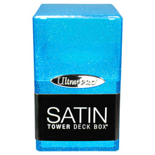 Deck Box: Satin Tower: Glitter Blue By Ultra Pro