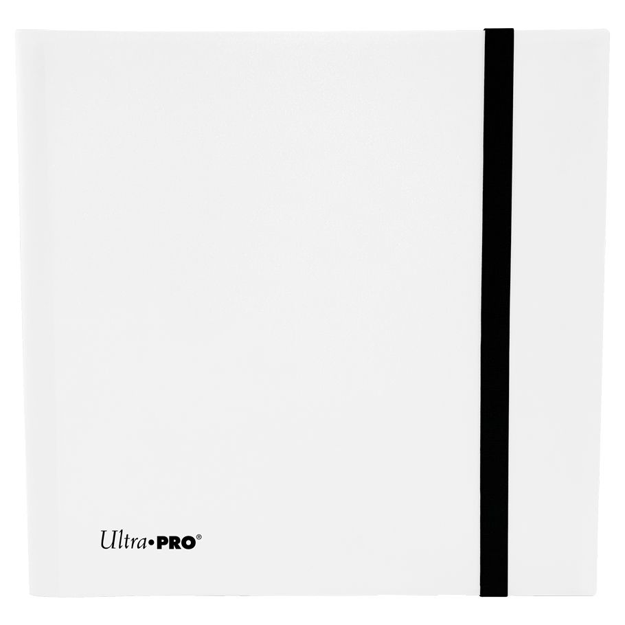 Binder: 12-Pocket: PRO: Eclipse: Artic White - Cats In Hat Inc.