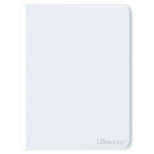 Binder: 12-Pocket: PRO: Zippered: Vivid: White By Ultra Pro