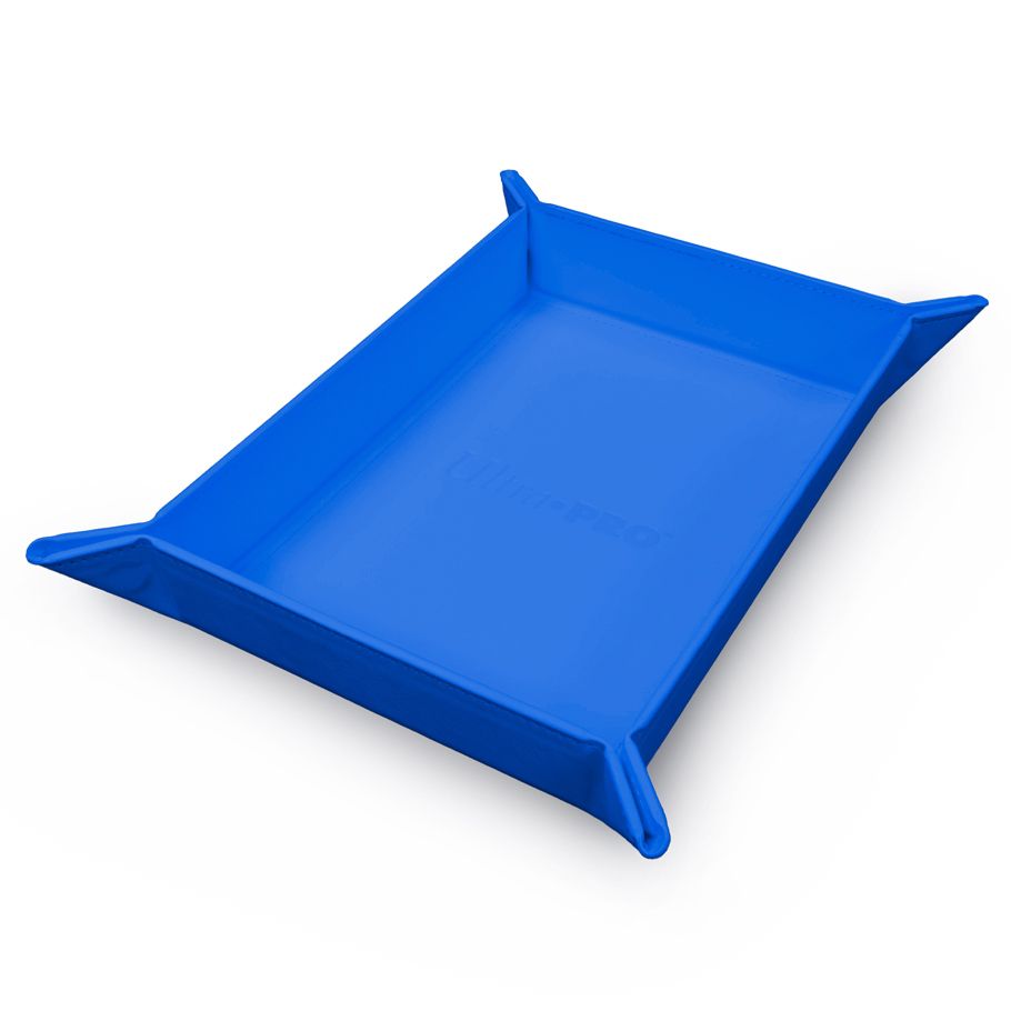 Foldable Dice Tray: Vivid: Blue By Ultra Pro