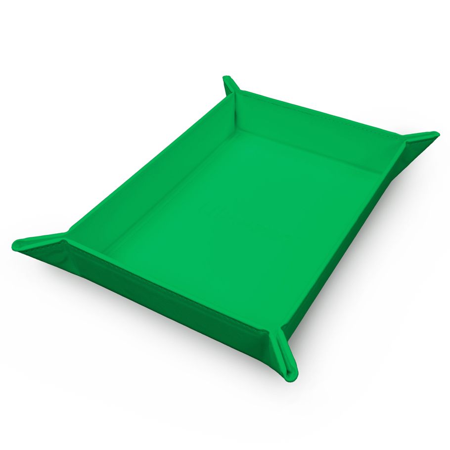 Foldable Dice Tray: Vivid: Green By Ultra Pro