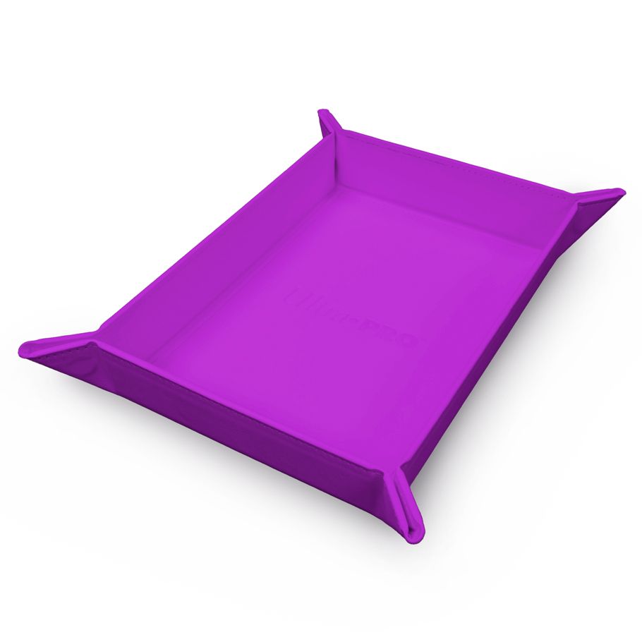 Foldable Dice Tray: Vivid: Purple By Ultra Pro