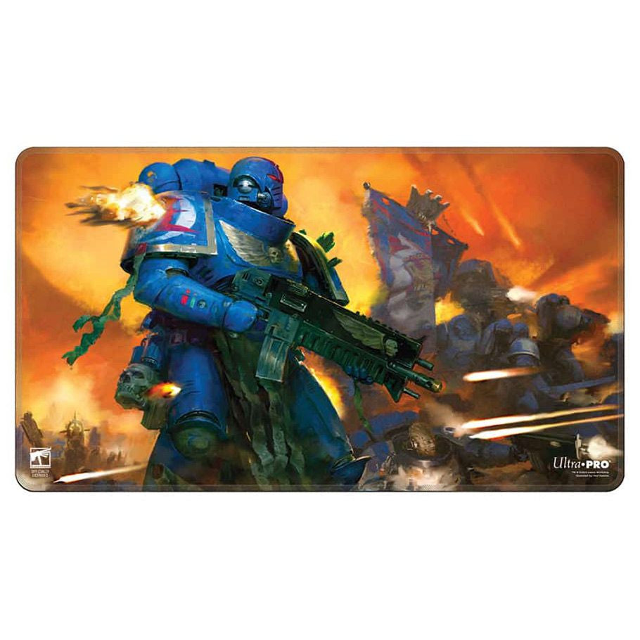 Playmat: Warhammer 40,000: Stitched Edge: Space Marines