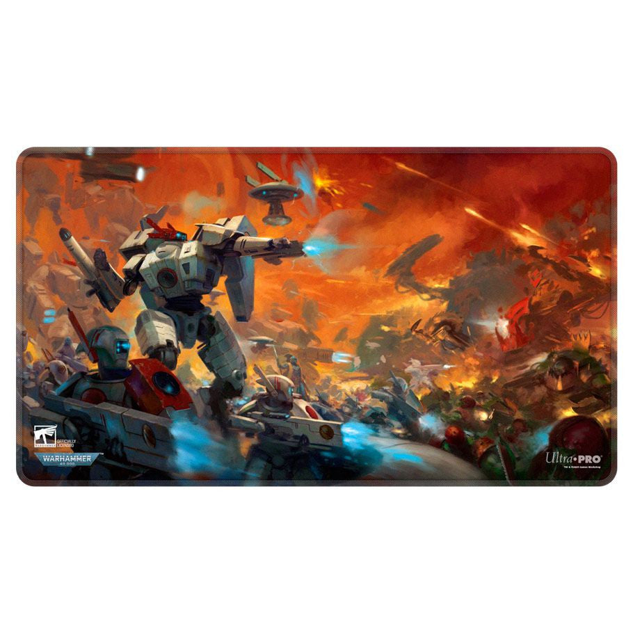 Playmat: Warhammer 40,000: Stitched Edge: T'Au Empire
