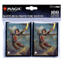 Deck Protector: Magic The Gathering: Wilds Of Eldraine: Kellan, The Fae-Blooded (100) - Cats In Hat Inc.