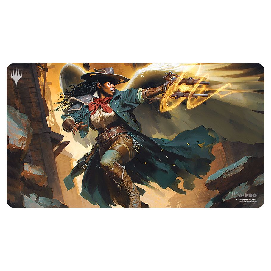 Playmat: Magic the Gathering: Outlaws of Thunder Junction: Archangel of Tithes By Ultra Pro