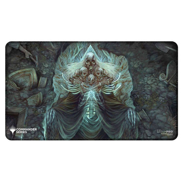 Playmat: Stitched Edge: Magic the Gathering: Commander Series: Myrkul, Lord of Bones
