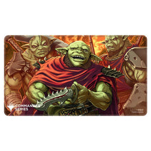 Playmat: Stitched Edge: Magic the Gathering: Commander Series: Krenko, Mob Boss
