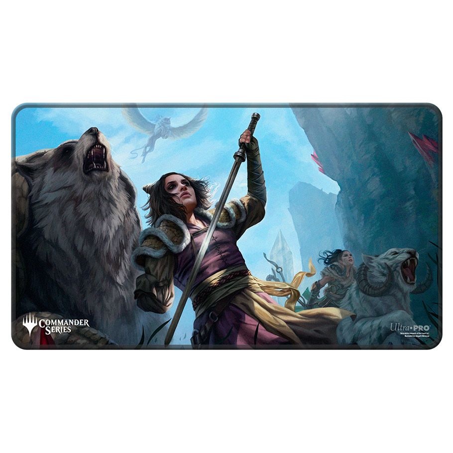 Playmat: Magic the Gathering: Commander Series: Stitched Edge: Winota Joiner of Forces By Ultra Pro