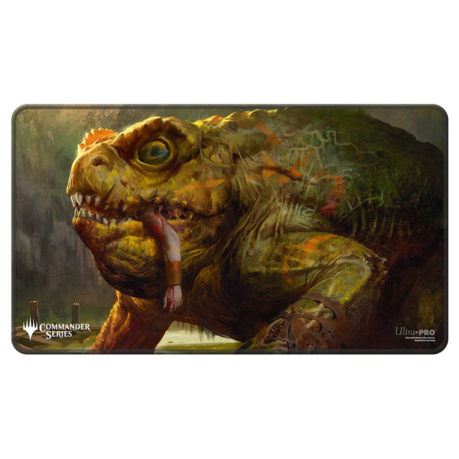 Playmat: Magic the Gathering: Commander Series: Stitched Edge: The Gitrog Monster By Ultra Pro