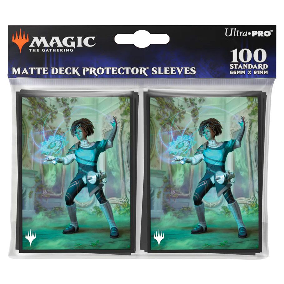 Deck Protector: Magic the Gathering: Duskmourn: Zimone, Mystery Unraveler (100) By Ultra Pro