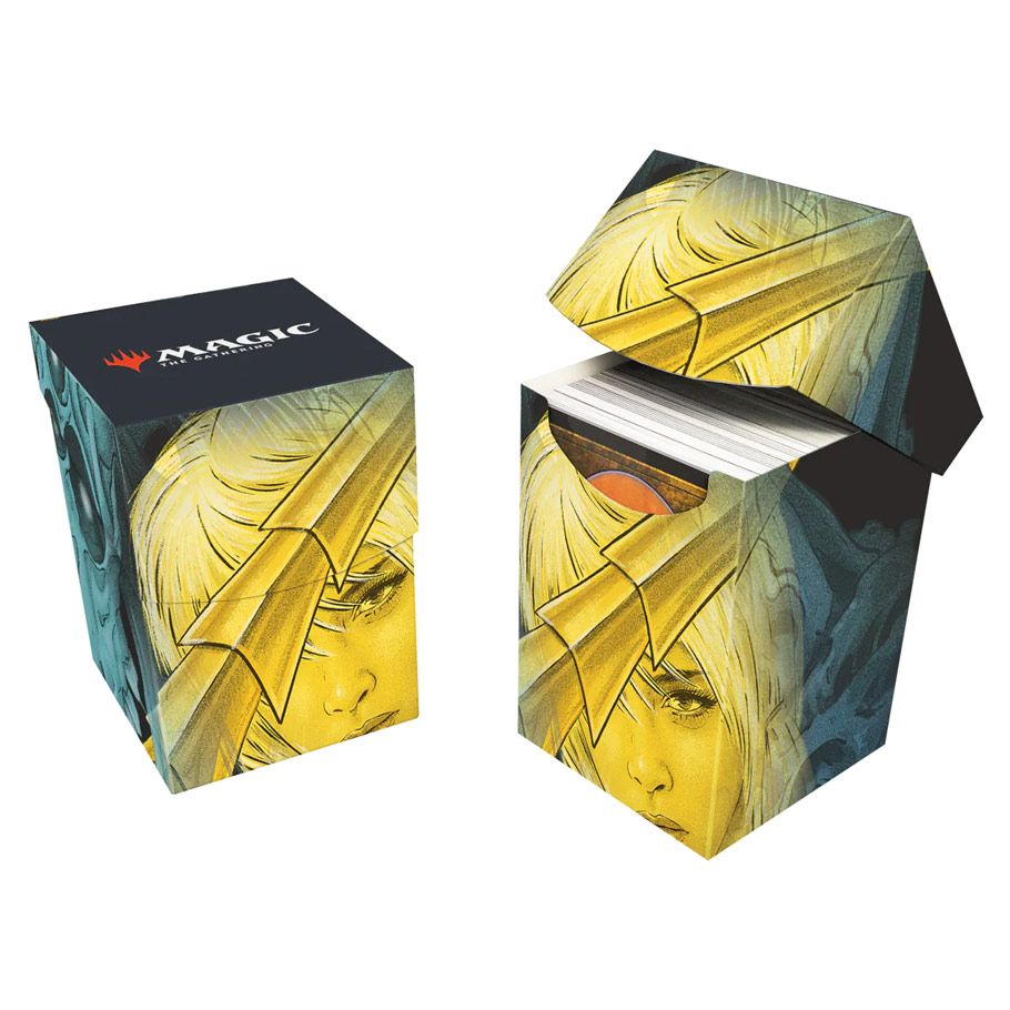 Deck Box: 100+: Magic the Gathering: Duskmourn: The Wandering Rescuer By Ultra Pro