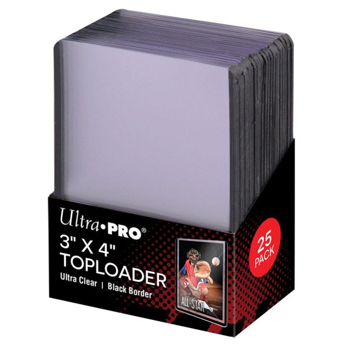 Toploader: 3x4 Black Border (25)