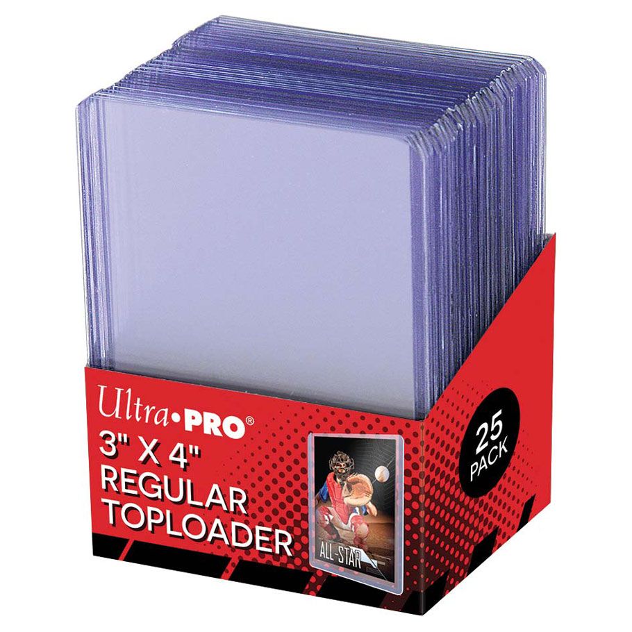 Toploader: 3x4 Clear Regular (25) By Ultra Pro