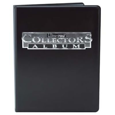 Binder: 4-Pocket: Portfolio: Collectors Black By Ultra Pro