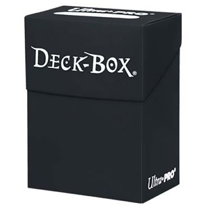 Deck Box: PRO 80+: Solid Black - Cats In Hat Inc.